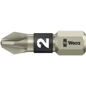 Wera 3855/1 TS PZ 3 X 25 MM 05071022001 Ristikkäisleikkuuterä PZ 3 Ruostumaton teräs D 6,3 1 kpl 1 kpl Erikoistarjous