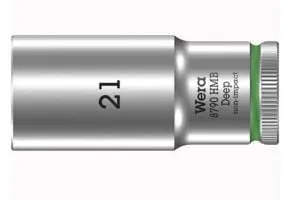 Wera 05004543001 Hylsy 21 mm 1 kpl 3/8 Tehdashinta