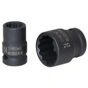 Ajankohtainen KS To-s 515.0938, Krafttop, 1 pääosa, 1/2", kromi m-ybdæn, 18 mm, 43 mm