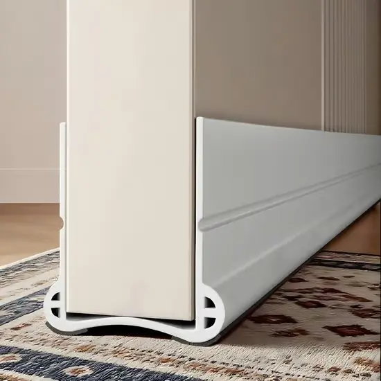 93cm valkoinen itseliimautuva silikoninen oven alatiiviste ja tuulisuoja Alkuperäinen