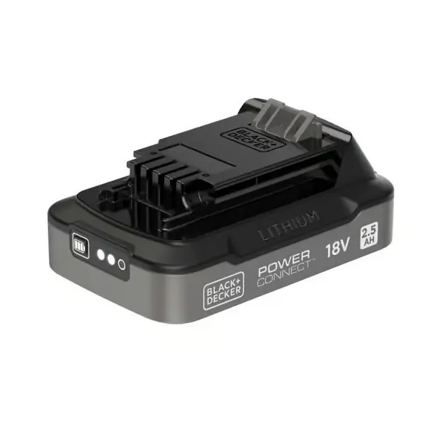 18 V 2,5 Ah akku - BLACK&DECKER - BDL2518S-XJ - Latausindeksillä Rajoitettu Tarjous