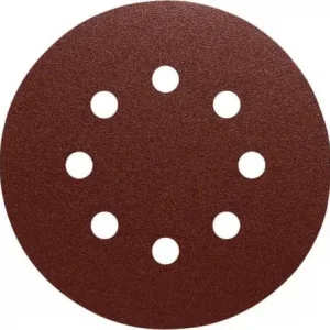 KLINGSPOR SELF-ADHESIVE ABRASIVE DISC 125mm PL28CK gr. 100 GLS5 8-HOLES / 50kpl. Uutuus