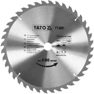 YATO VISITING TOOL Saha 350x30mm 40-TOOTH 6081 Kampanjahinta