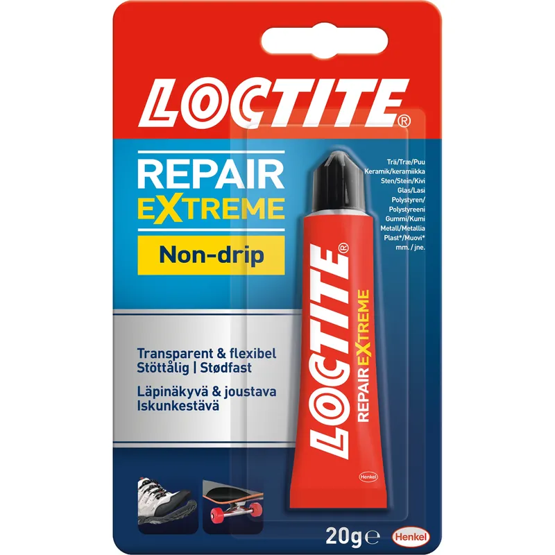 Yleisliima Repair Extreme 20 g Kausialennus