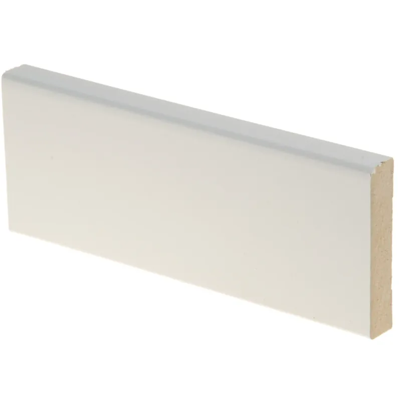 Erikoistarjous Peitelista AAVA 12 x 58 x 2200 mm, MDF valkoinen, 5 kpl