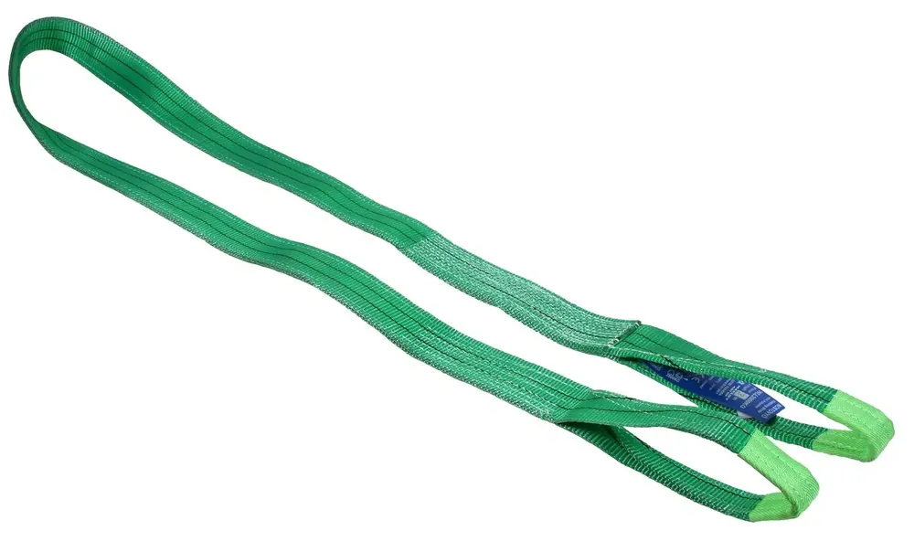 Uusi Kokoelma Silmukkanostovyö, 2T, 6m pituus, väri vihreä, nauhan leveys 60mm.