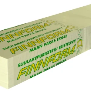 Alennettu Hinta Finnfoam FI-300 suora 100mm 4.5m2/pak