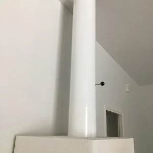 Ajankohtainen Eristetty hormin jatko-osa Jeremias Vision 200Ø/1000 mm valkoinen