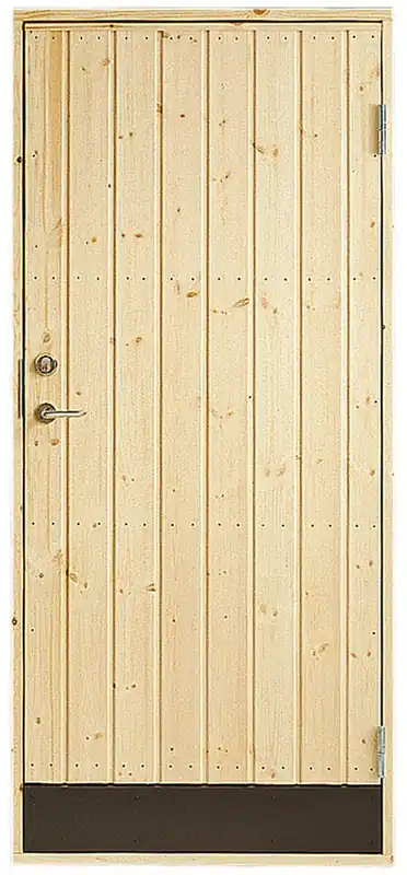 Kausialennus Varaston ovi Jabo 18° suora paneeli oikea 100x210cm